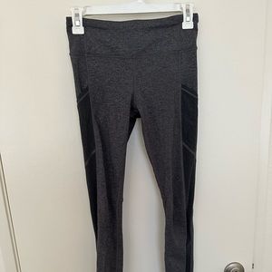 Lululemon long grey leggings size small with pockets
